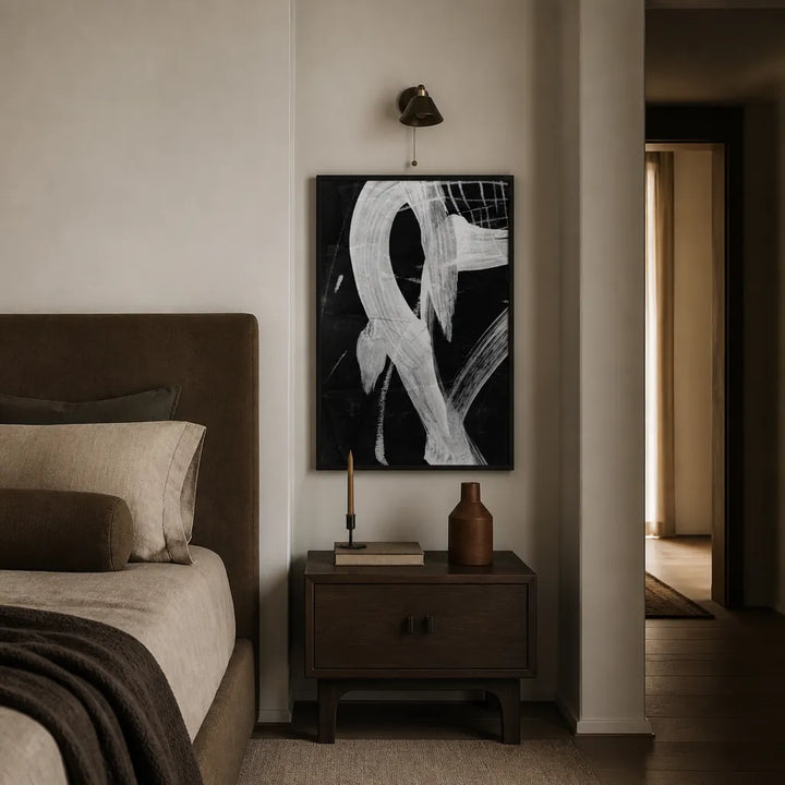Room mockup featuring Sinking Art Print