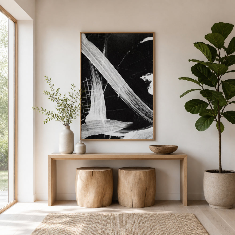 Room mockup featuring Sinking No2 Art Print