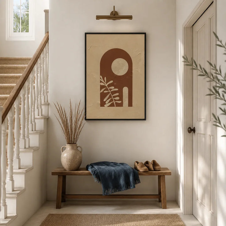 Room mockup featuring Terracottalineno13 Art Print