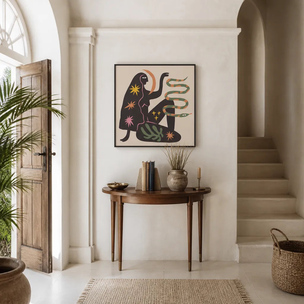 Room mockup featuring Thespiritseriesno21 Art Print