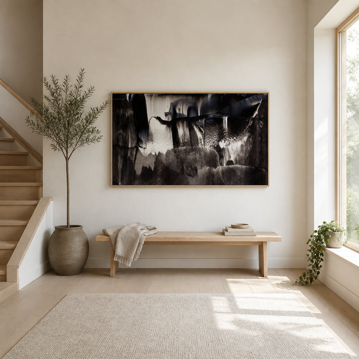 Room mockup featuring Shadows Unveiled Art Print