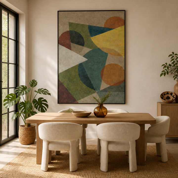 Room mockup featuring Brook Art Print