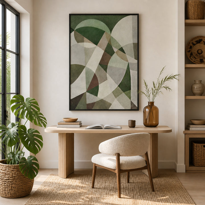 Room mockup featuring Vara Art Print