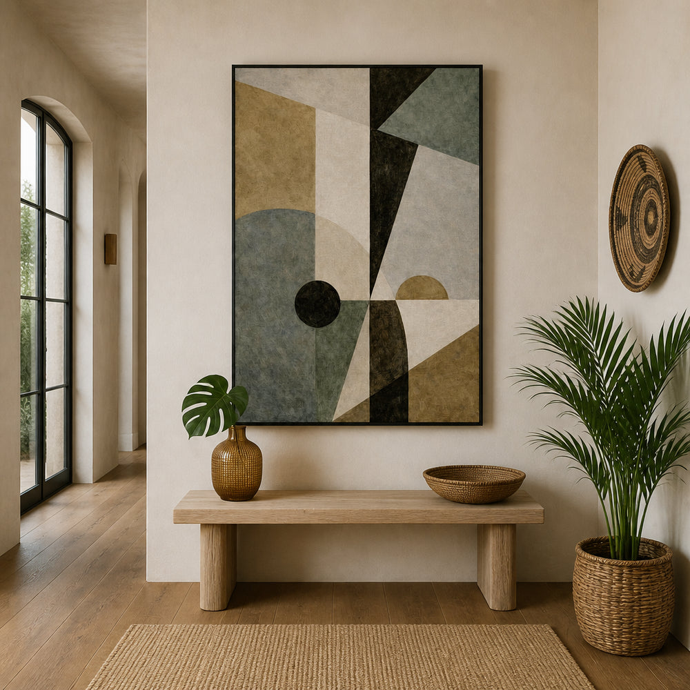 Room mockup featuring Warwick Art Print