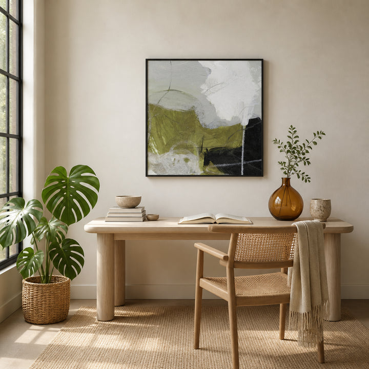 Room mockup featuring Distance Art Print