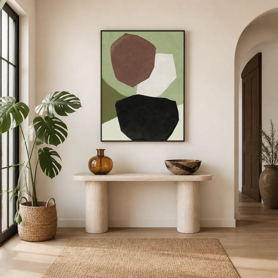 Tones 2 Art Print in a room setting