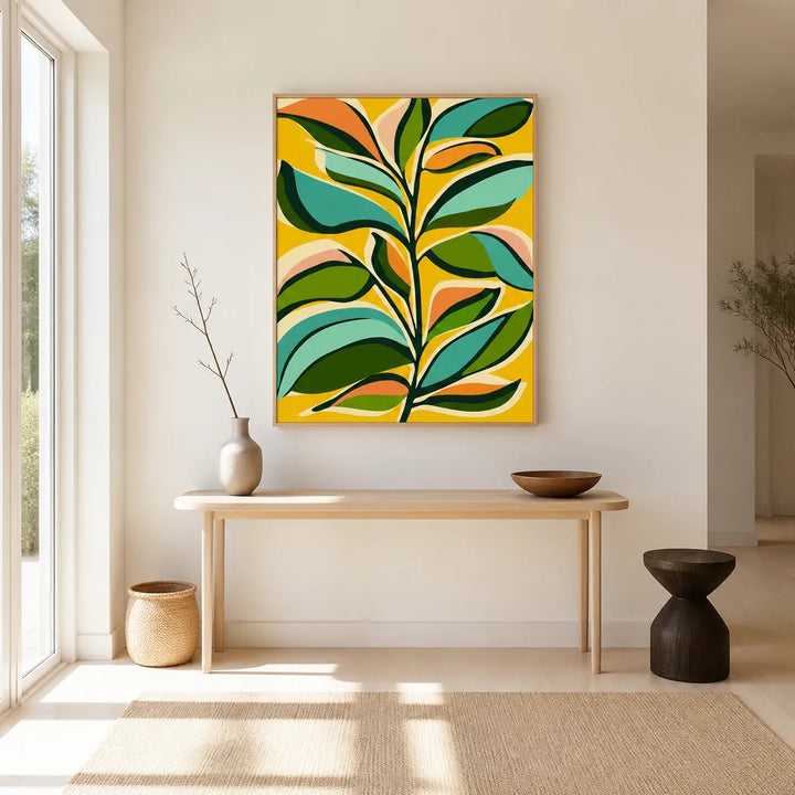 Room mockup featuring Celebration Art Print