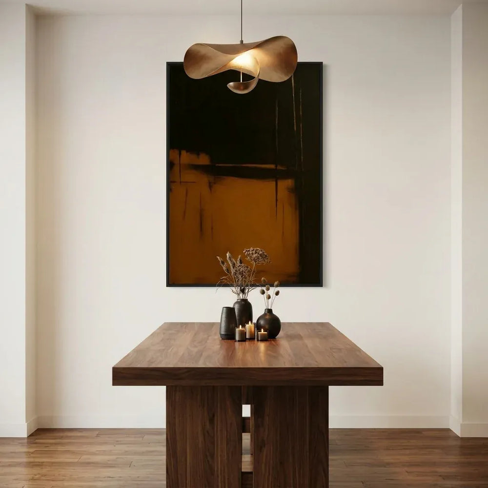 Room mockup featuring Nocturne Passage Art Print