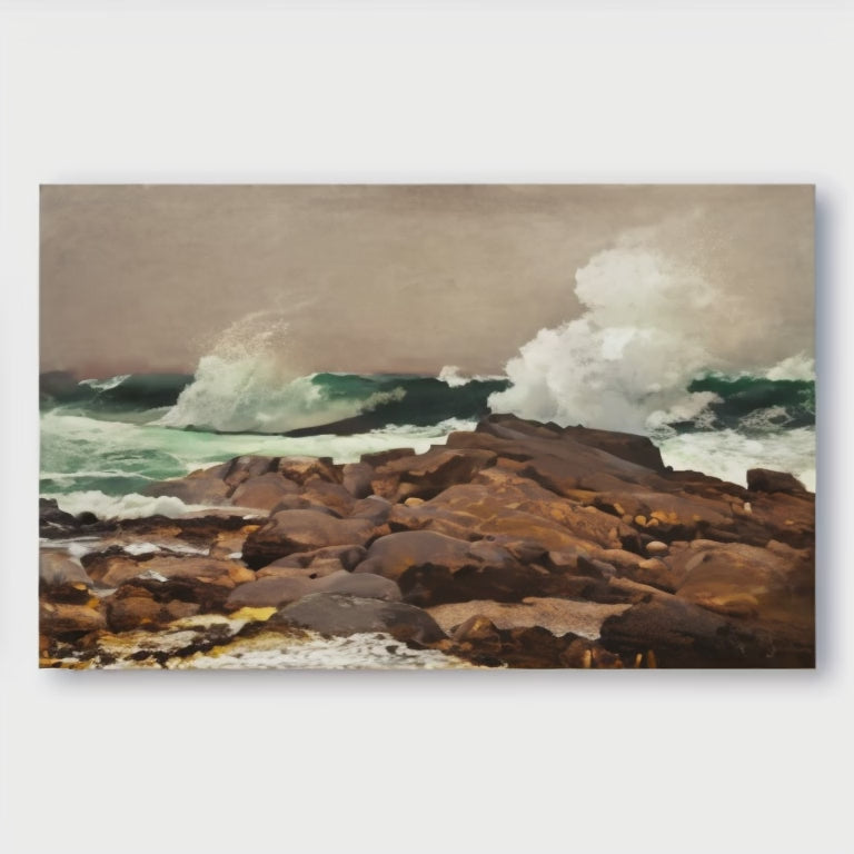 Eastern Point by Winslow Homer Coastal Art Print