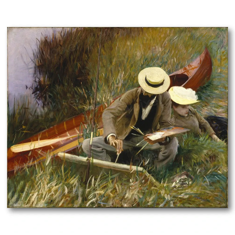An Out-of-Doors Study by Sargent Art Print