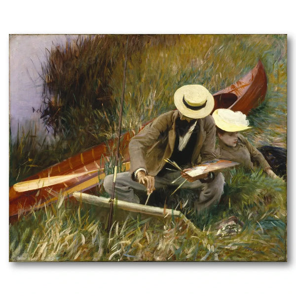 An Out-of-Doors Study by Sargent Art Print