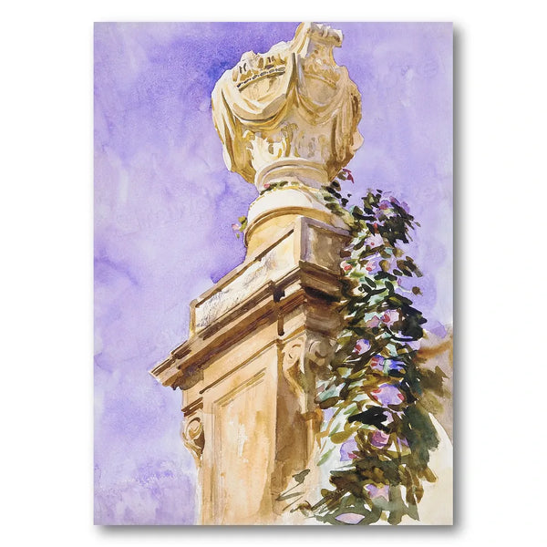 Garden near Lucca by Sargent Art Print