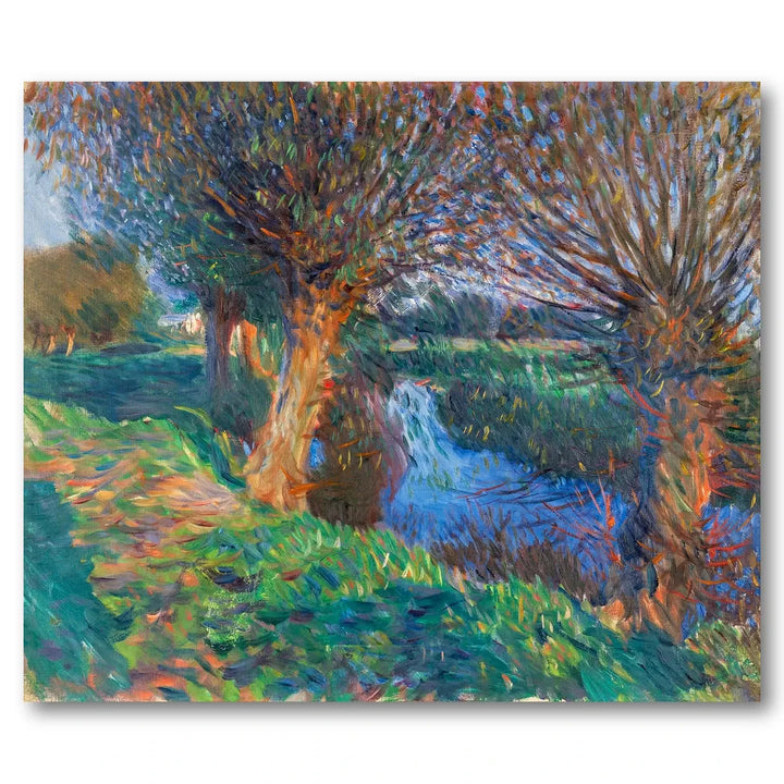 At Calcot by Sargent Art Print
