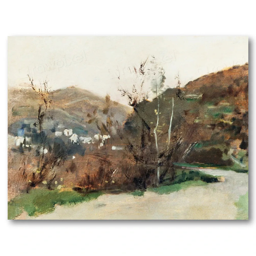 Spanish Landscape by Sargent Art Print