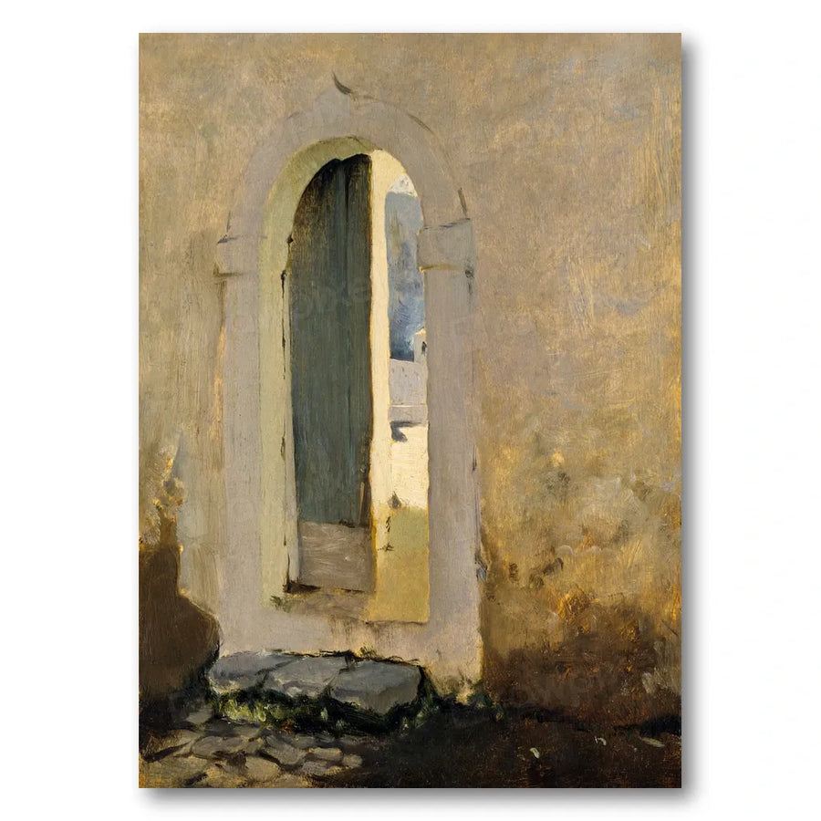 Open Doorway, Morocco by Sargent Art Print