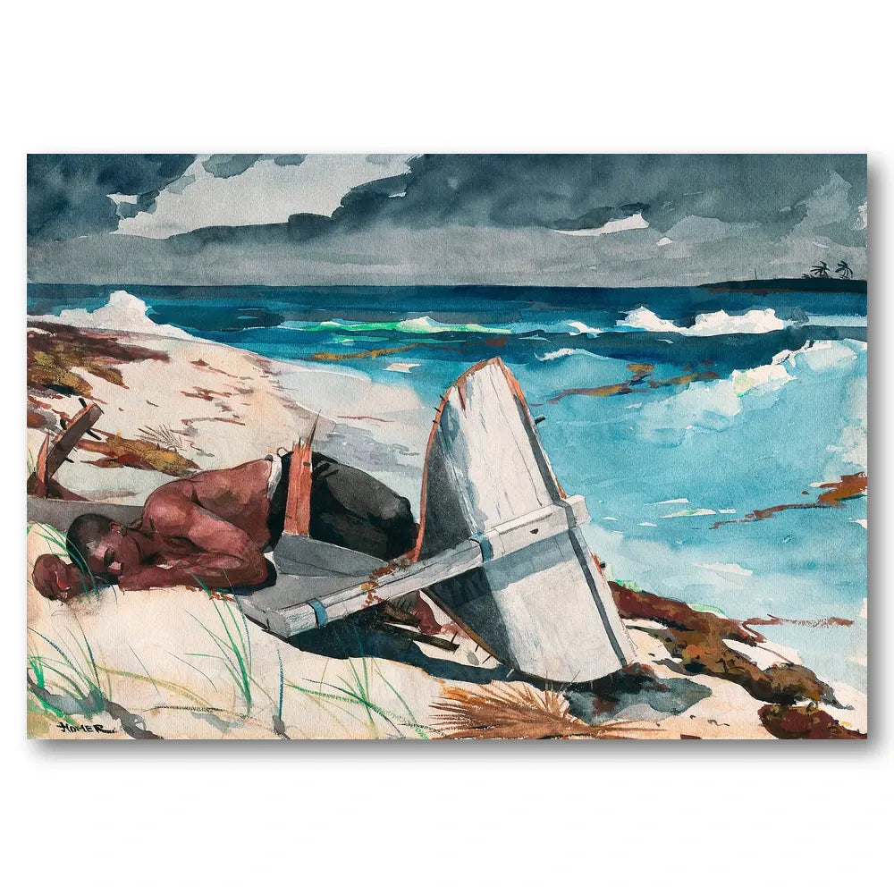 After the Hurricane, Bahamas by Winslow Homer Art Print