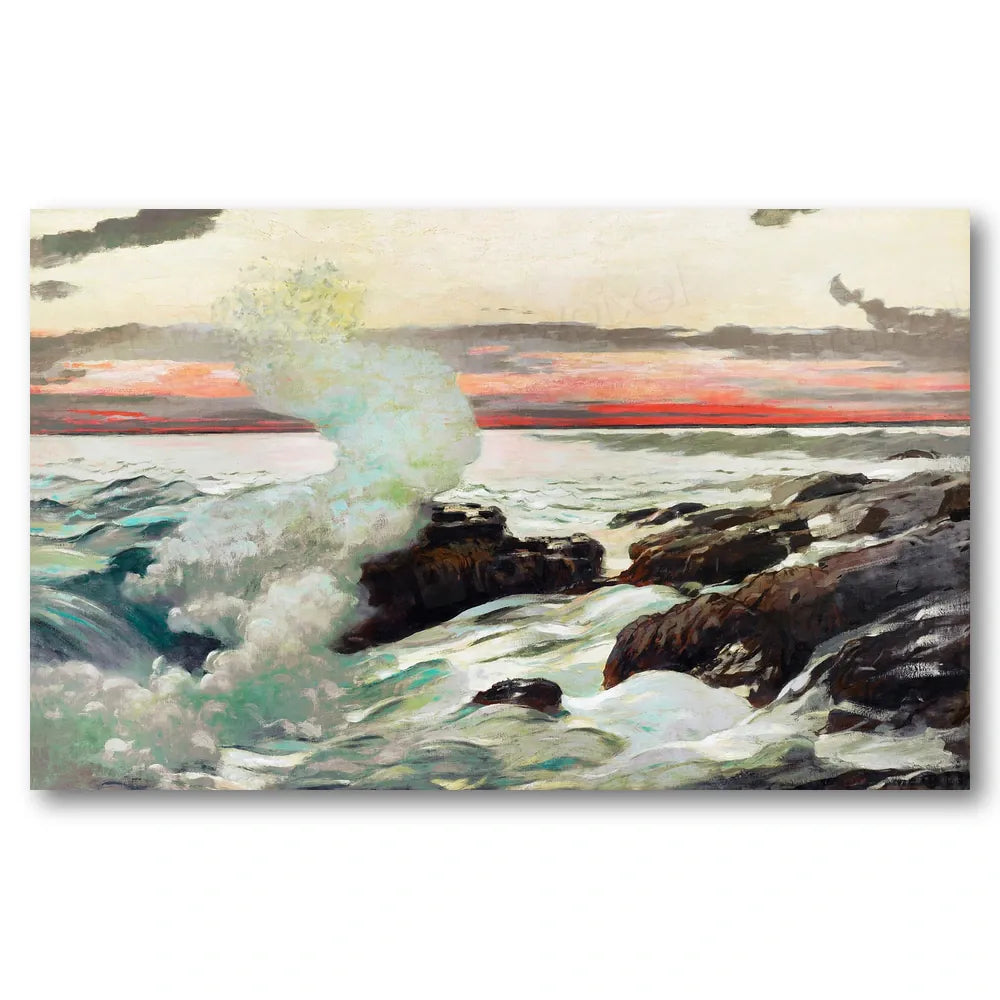 West Point, Prout's Neck by Winslow Homer Art Print