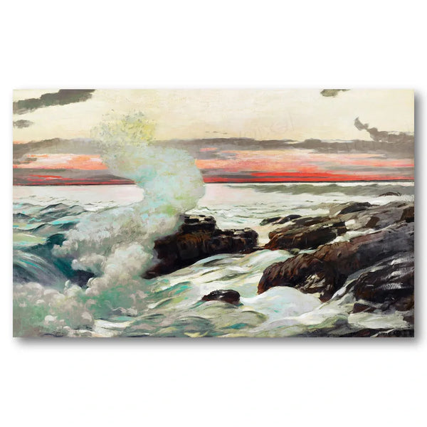 West Point, Prout's Neck by Winslow Homer Art Print