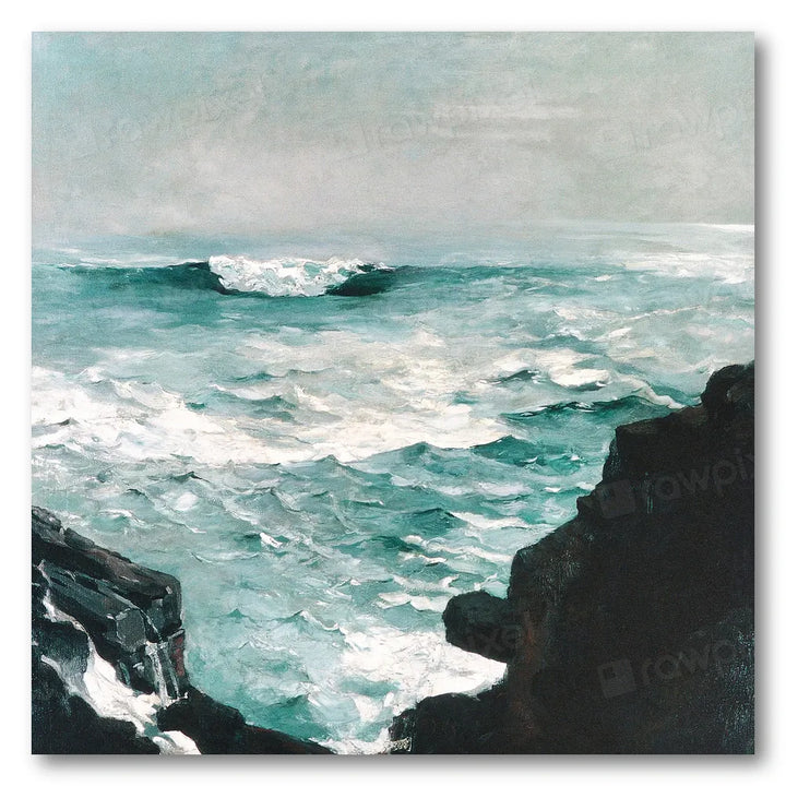 Cannon Rock by Winslow Homer Art Print