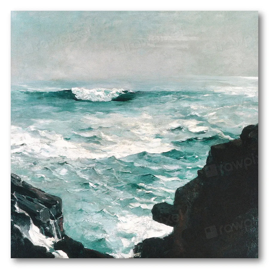 Cannon Rock by Winslow Homer Art Print