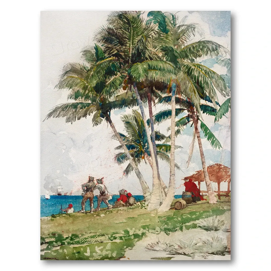 The Buccaneers by Winslow Homer Art Print