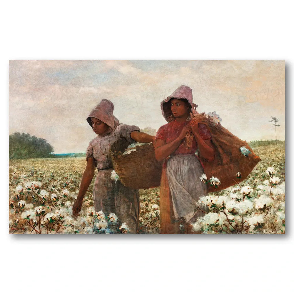 The Cotton Pickers by Winslow Homer Art Print