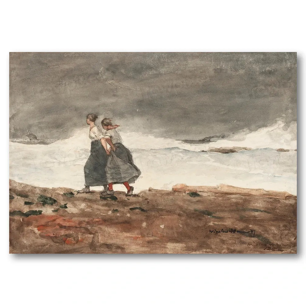 Danger by Winslow Homer Art Print