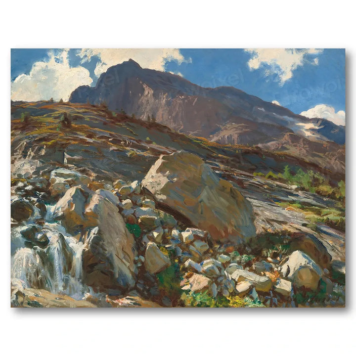 Simplon Pass by Sargent Art Print