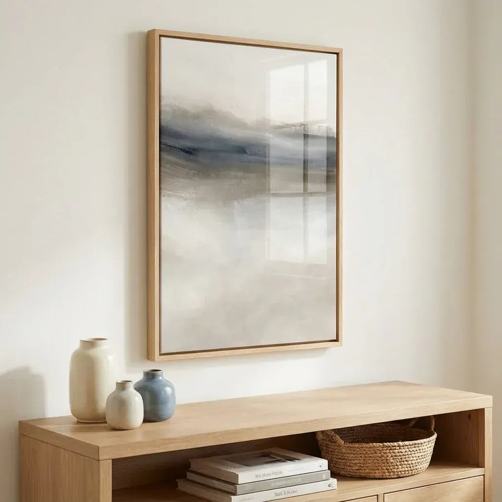 Room mockup featuring Rural Haze 2 Art Print