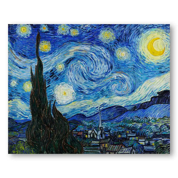 The Starry Night by Vincent Van Gogh
