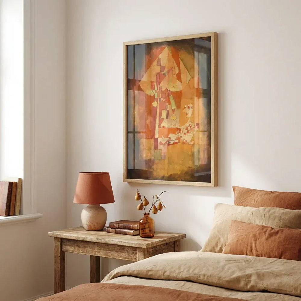 Room mockup featuring The Man Under The Pear Tree