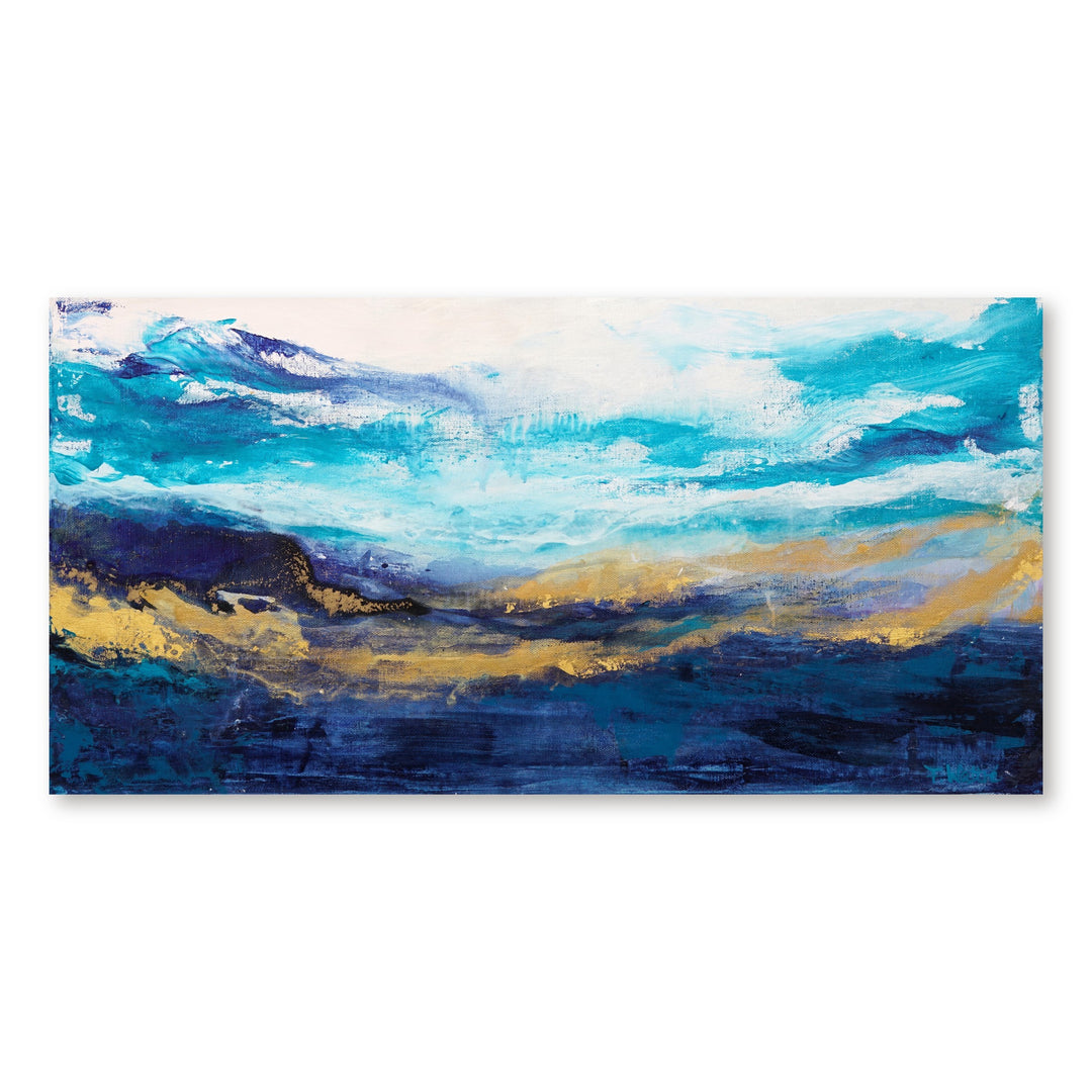 Waves Of Serenity Large Canvas Art, the 2:1 artwork