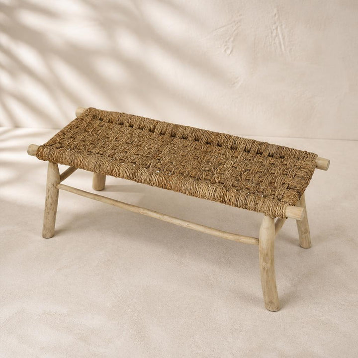 Banana Rope Bench, studio view